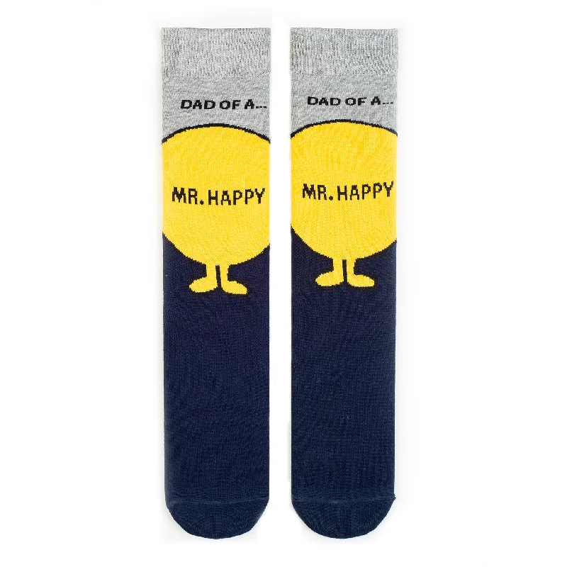 Weekend Offers That Shine Dad of a Mr Happy Adult Socks