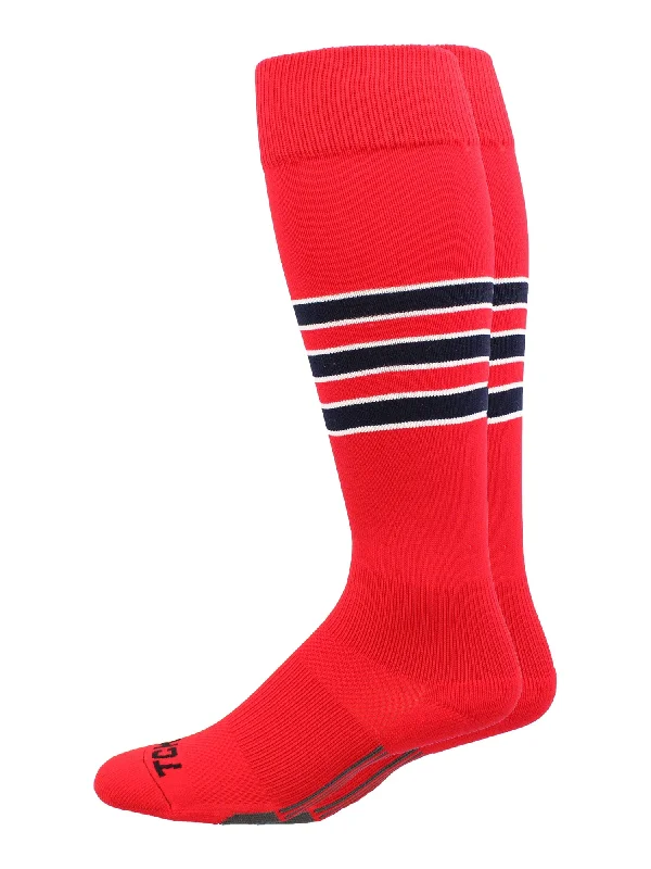 Scarlet/Navy/White