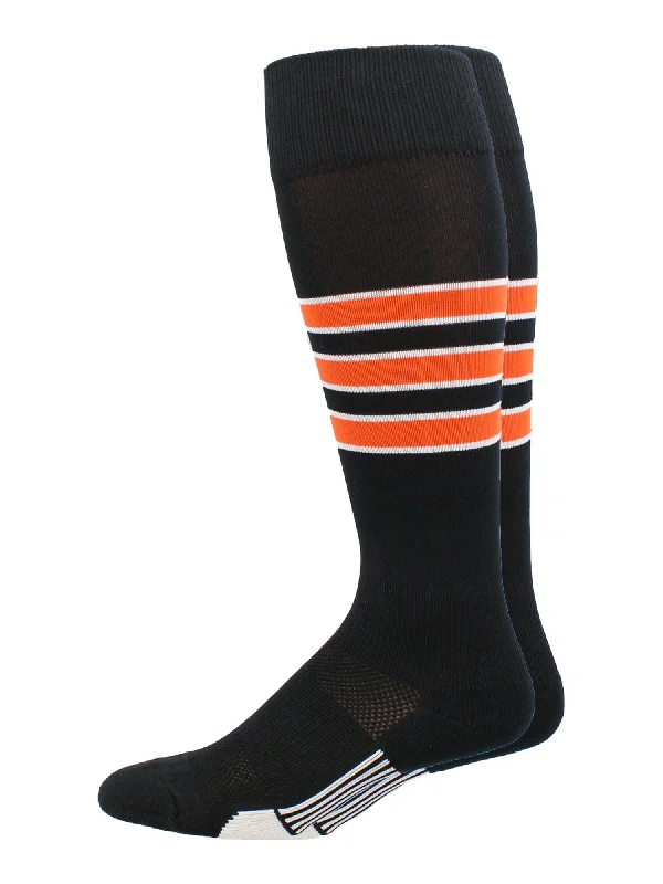 Black/Orange/White