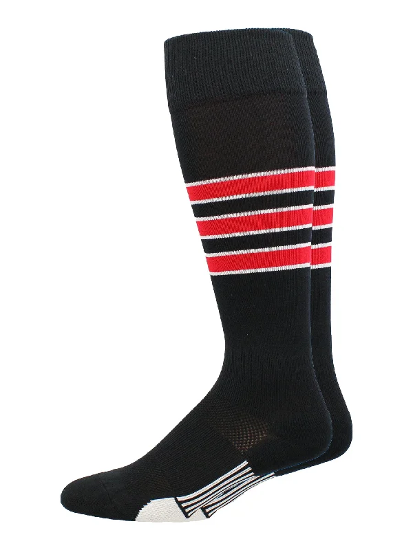 Black/Scarlet/White