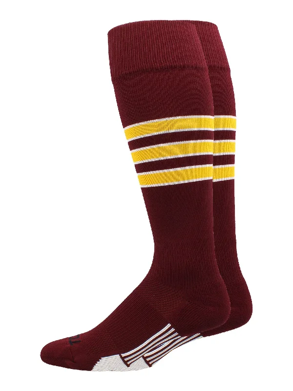 Maroon/Gold/White