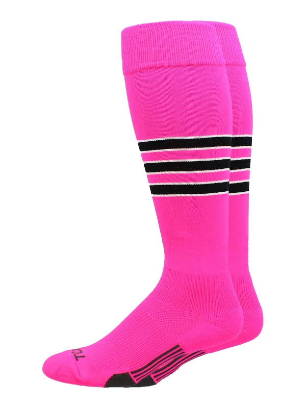 Neon Pink/Black/White
