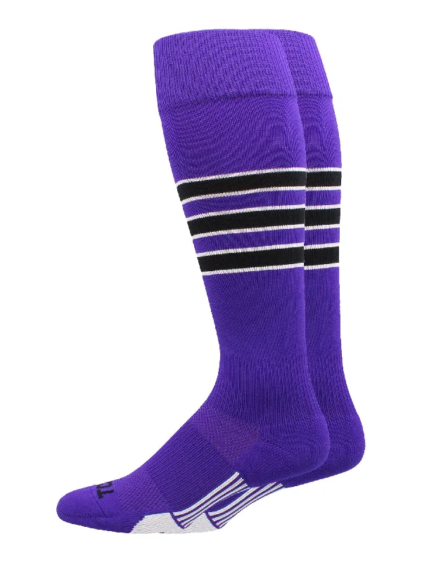Purple/Black/White