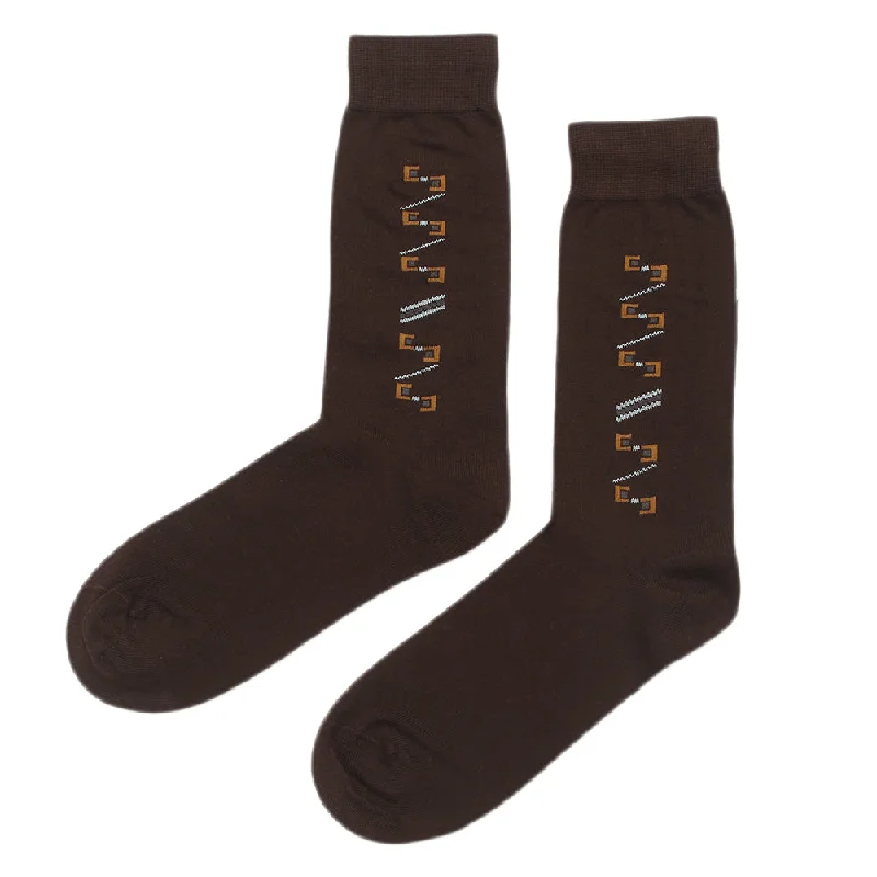 Unbeatable Deal Eminent Men's Socks - Coffee
