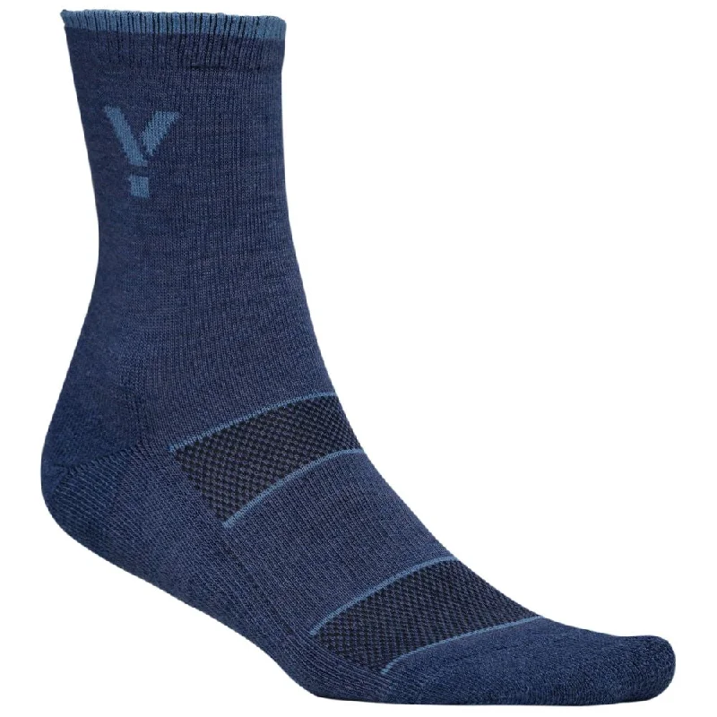 Weekend Discounts to Love Flare Mid Socks (3 Pack - Navy)