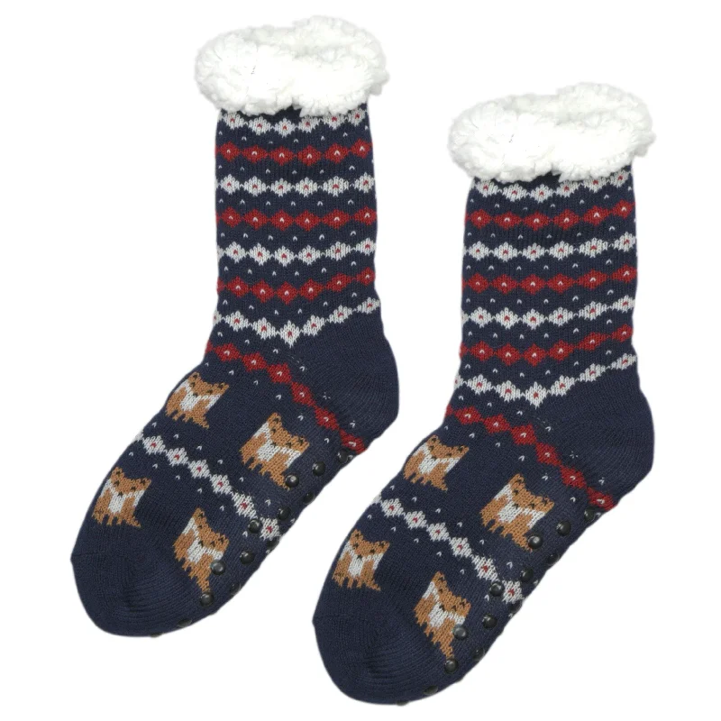 Weekend Specials Just for You Foxy N Around Slipper Socks