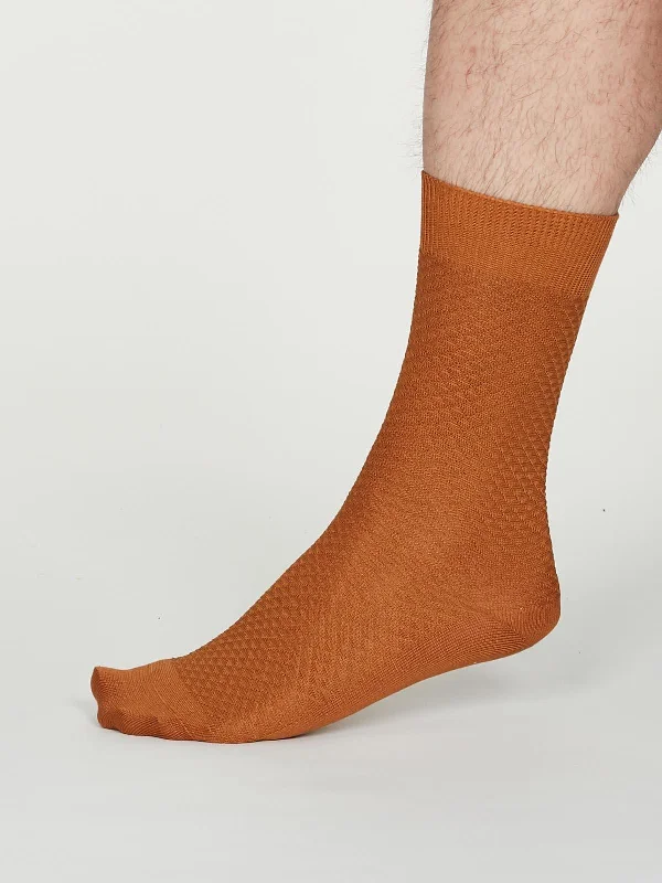 Closeout Deal GEOFFREY SOCKS - AMBER