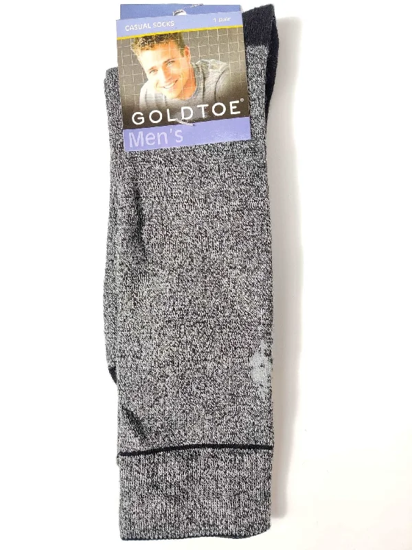 Weekend Shopping Made Better Goldtoe Mens Fashion Socks Hybrid Grey