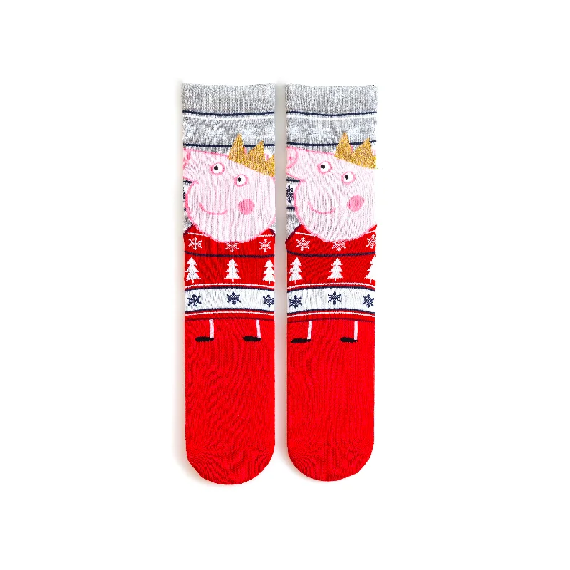 Exclusive Weekend Offers Inside Granny Pig Christmas Adult Socks (UK 4-7.5)