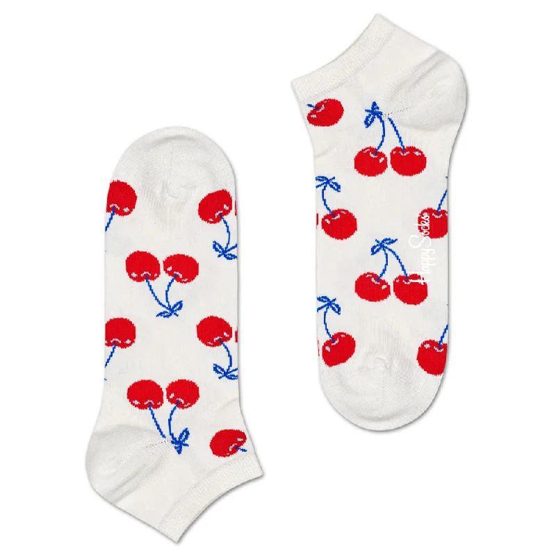 Hurry Up Happy Socks Women's Ankle Socks - Cherry
