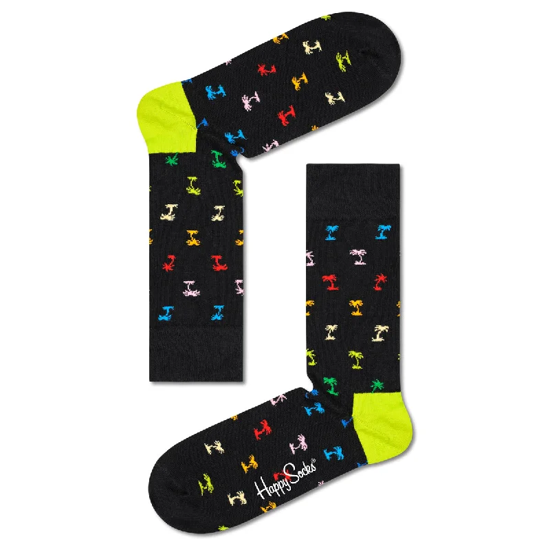Daily Special Happy Socks Women's Crew Socks - Palm