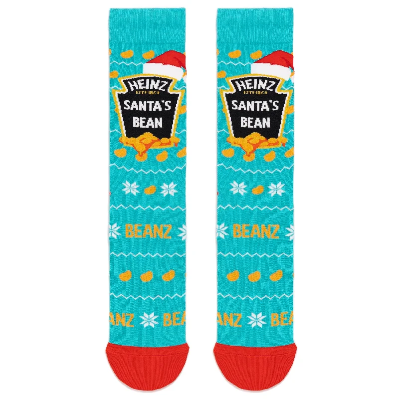 Weekend Shopping Extravaganza Heinz Baked Beans 'Santa's Bean' Adult Socks