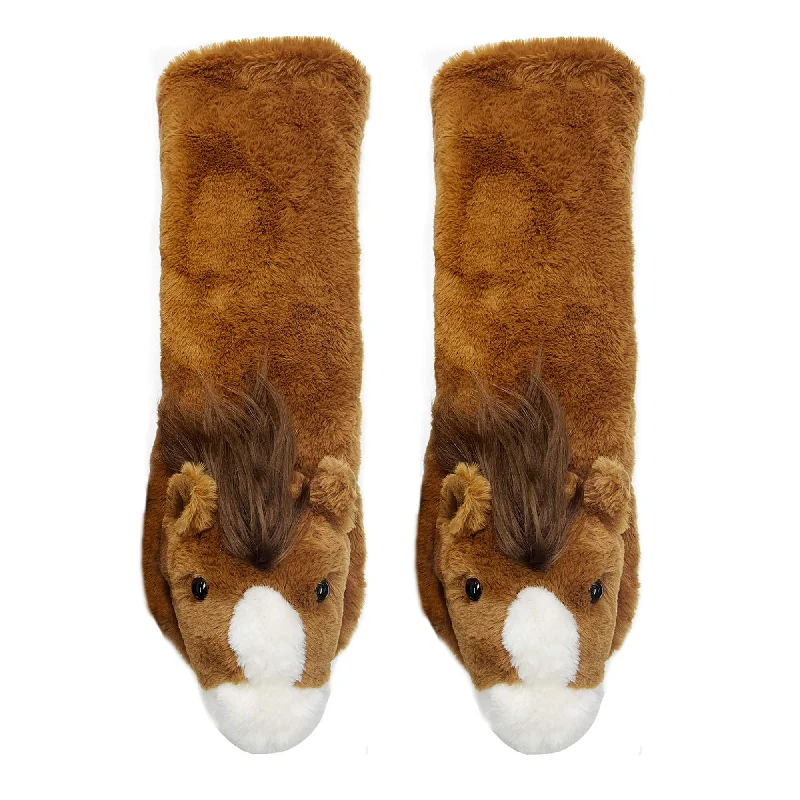 Weekend Savings Galore Horse Play Kid's Slipper Socks