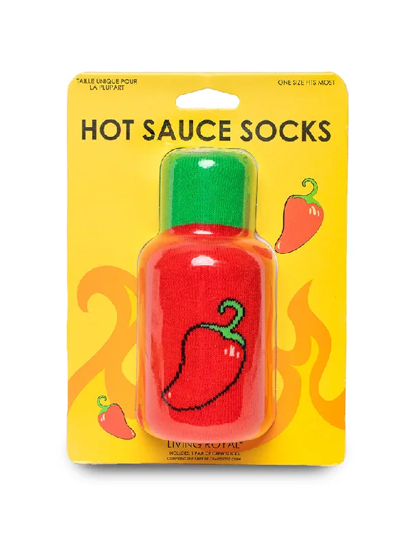 Exclusive Deal Hot Sauce 3D Crew Sock