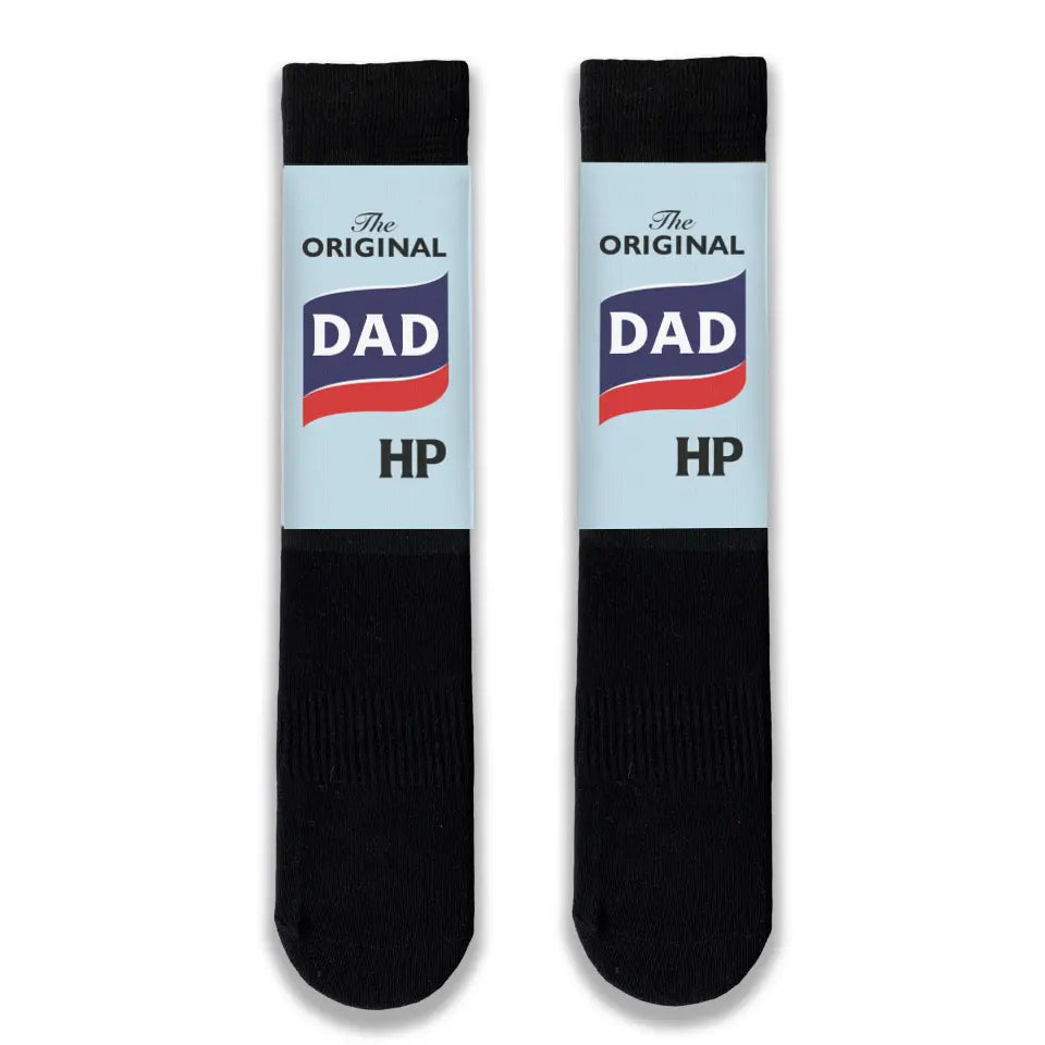 Deep Savings Personalised HP Sauce Adult Socks
