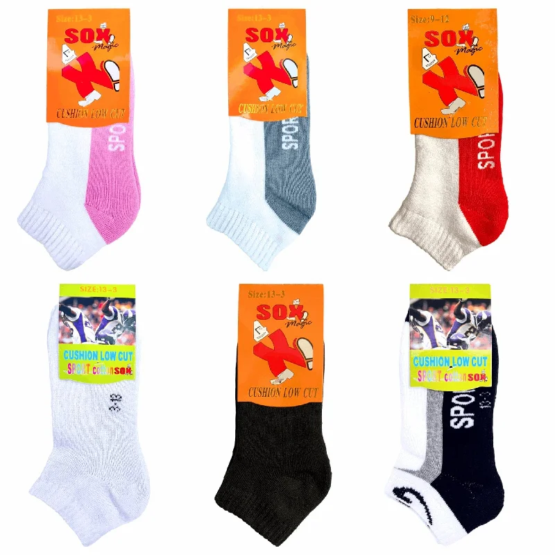 Shop Now Kids Cushion Low Cut Sport Socks