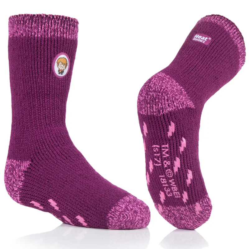 Deal Alert Kids Harry Potter Slipper Socks - Pink