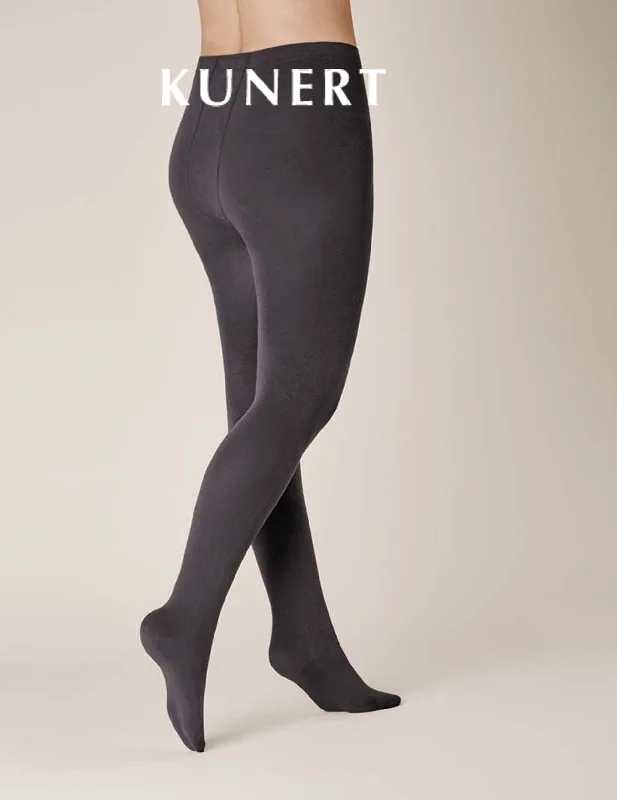 Shop Now Kunert Sensual Cotton Curvy Tights Black 399500