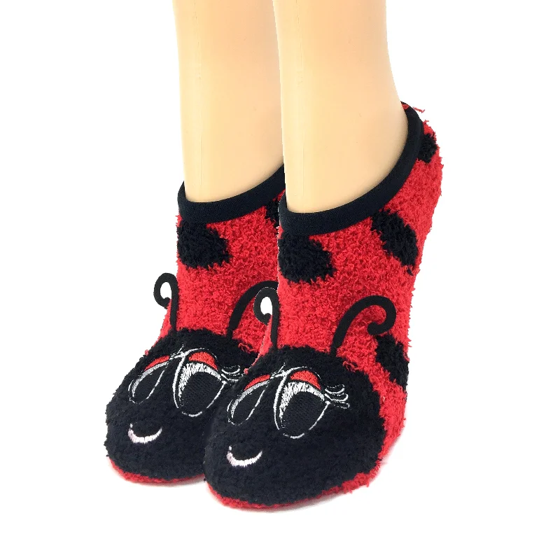 Unbeatable Prices Lady Lady Bug Sock Slippers