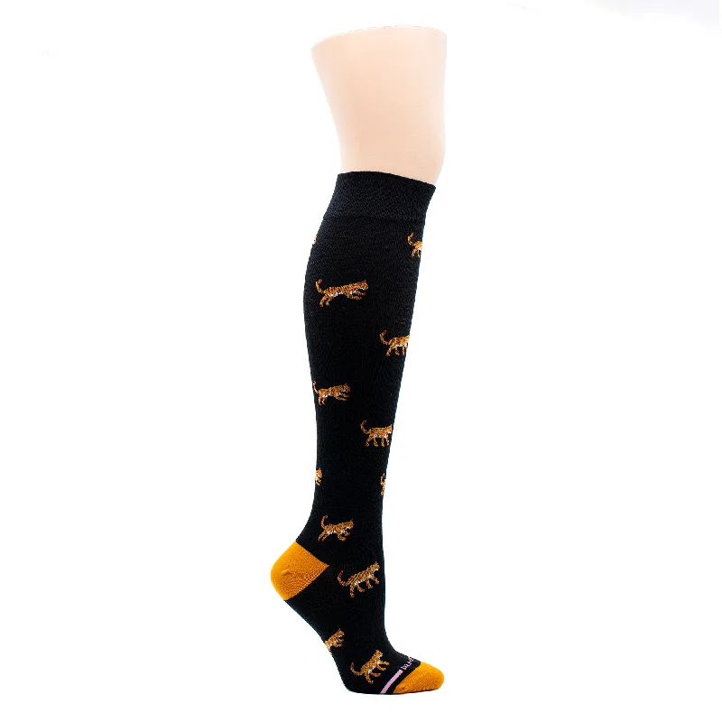 Weekend Deals You Can't Resist Leopard | Knee-High Compression Socks For Women