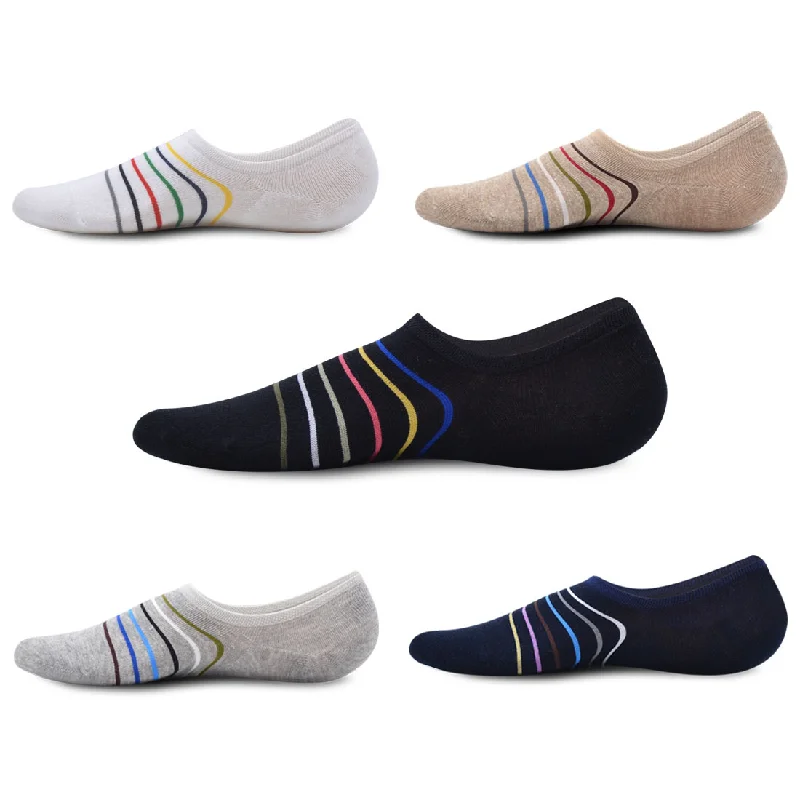 Bargain Alert Loafers Multi Stripe Pack (4 Pairs)