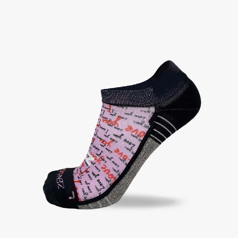 Year-End Sale Love You Running Socks (No Show)