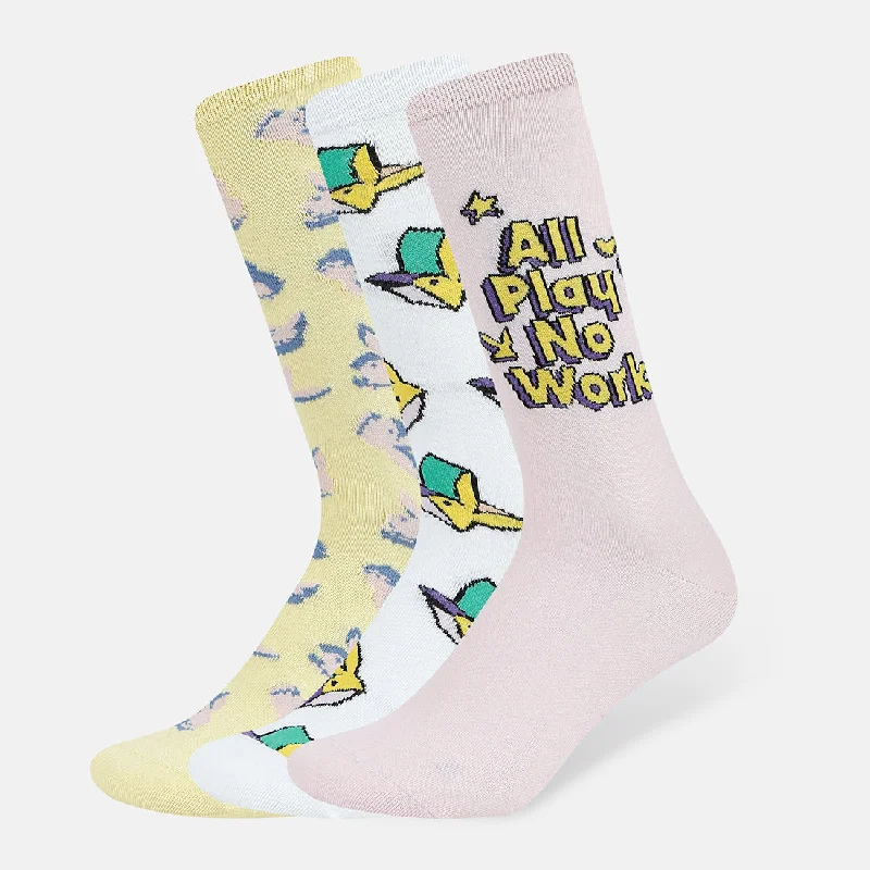 Reduced Rates Men’s Playboy Themed Ribbed Crew Socks