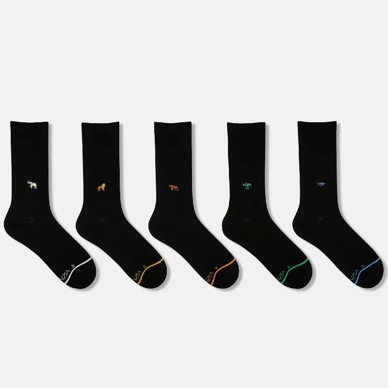 Weekend Offers That Please Men’s WWF-India Themed Formal Crew Socks