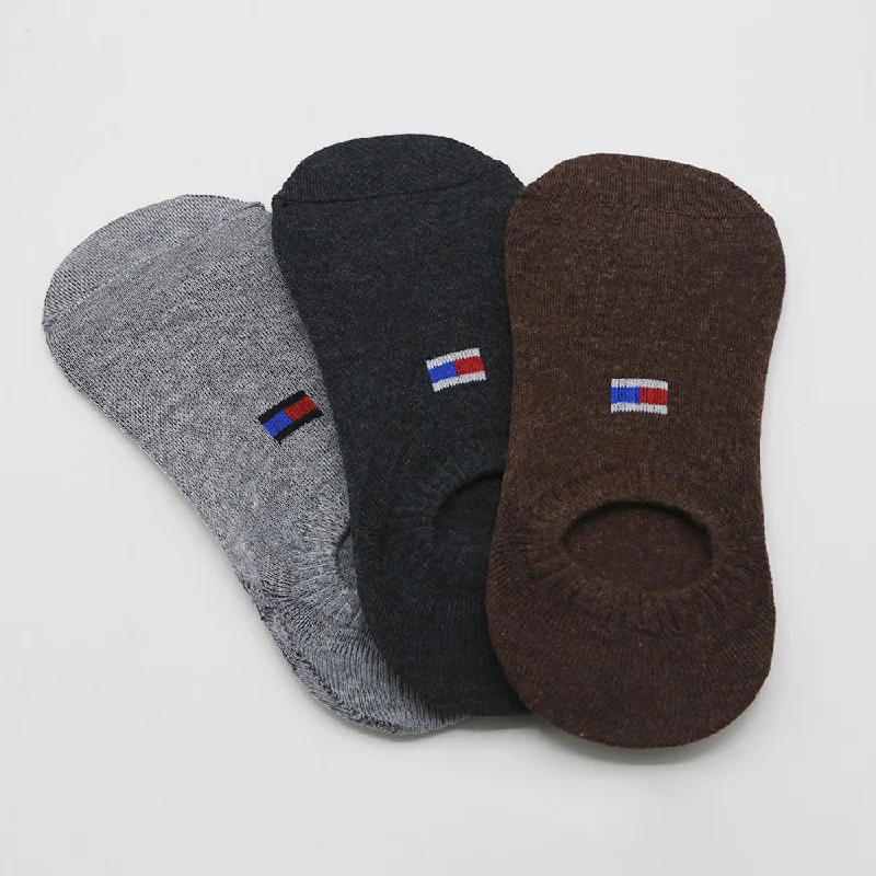Mega Discount Men's Ankle Sock Pack of 3 - Multi Color