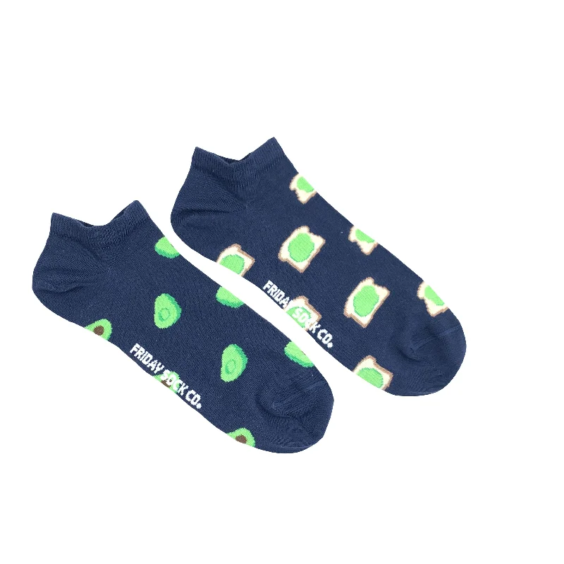 Weekend Bargains Just for You Men's Avocado & Toast Ankle Socks