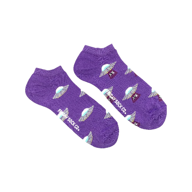 Weekend Deals That Dazzle Men's Cow & UFO Ankle Socks