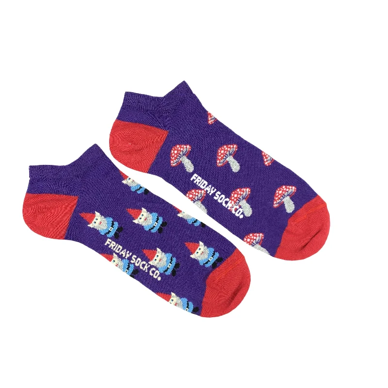 Weekend Savings Extravaganza Men's Gnome & Mushroom Ankle Socks