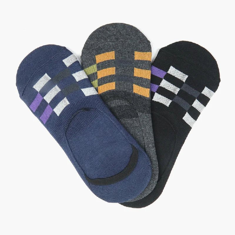 Midnight Sale Men's Lycra Sock Pack of 3