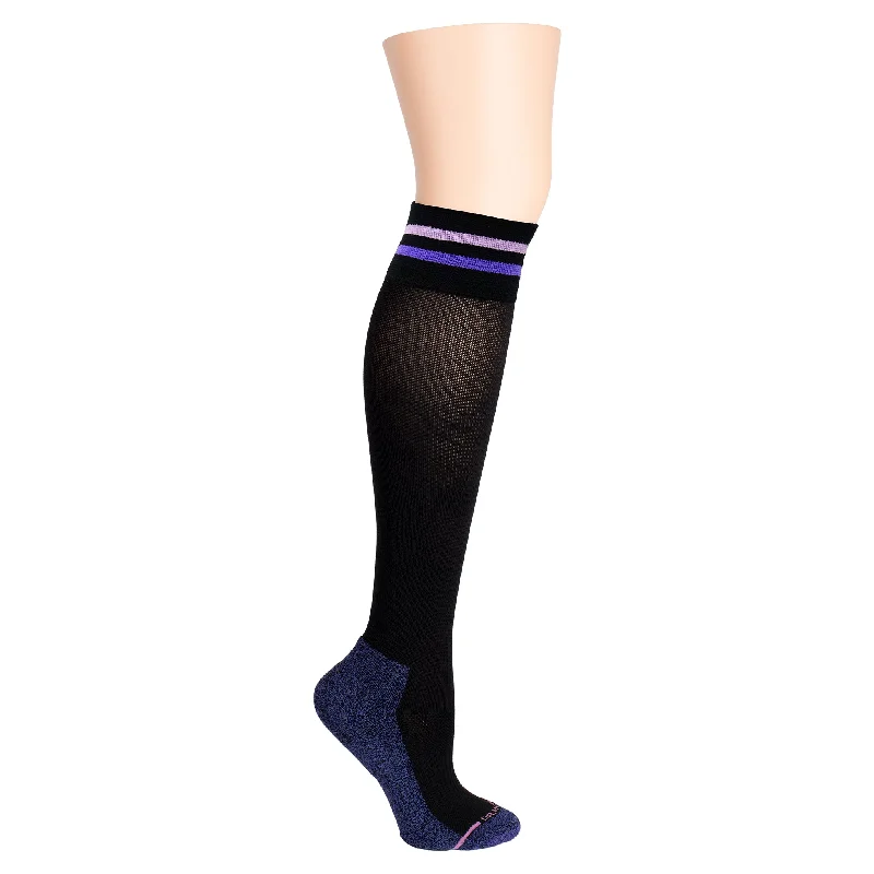 Unmissable Offer Cuff Stripe | Knee-High Compression Socks For Women
