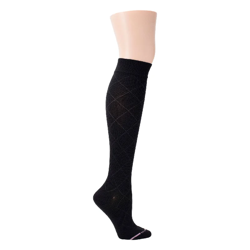 Major Deal Diamond Pattern | Knee-High Compression Socks For Women