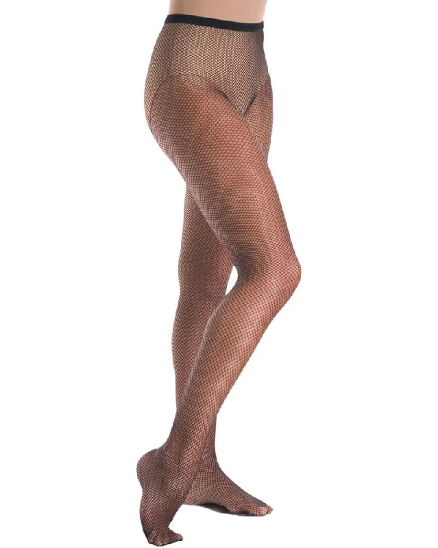 Don't Delay Mondor Cabaret Footed Fishnet Dance Tights - 321 Womens