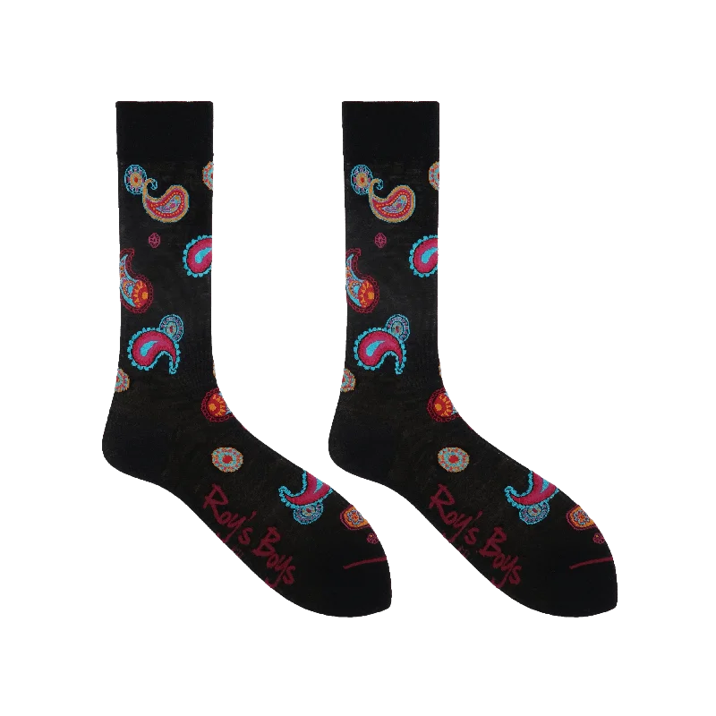 Weekend Savings Bonanza Multi Paisley Premium Socks