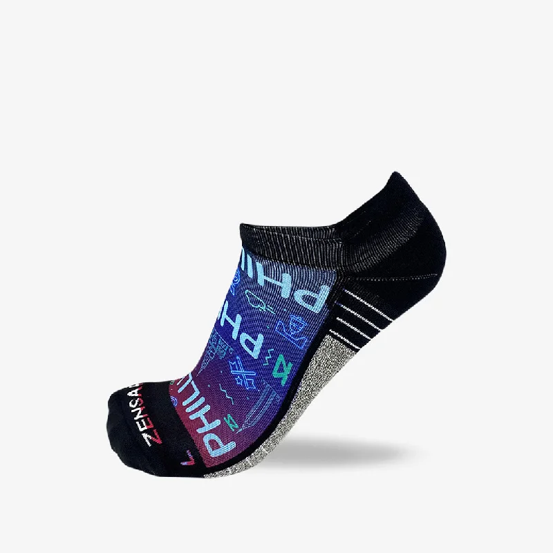 The Best Prices Neon Philly Running Socks (No Show)