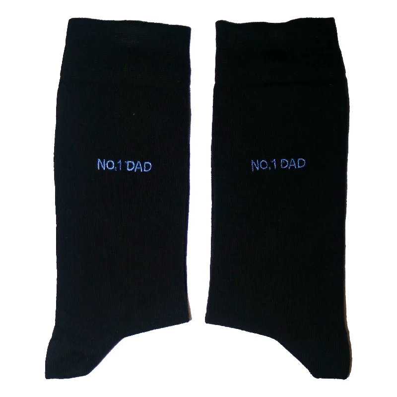 Can't Resist No 1 Dad Premium Embroidery Socks