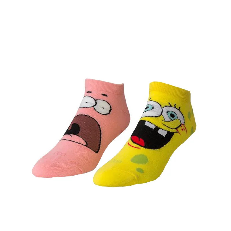 Exclusive Deal Odd Sox Unisex Ankle Socks - Spongebob Faces