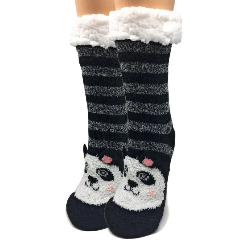 Weekend Savings Delight Panda Panda Slipper Socks