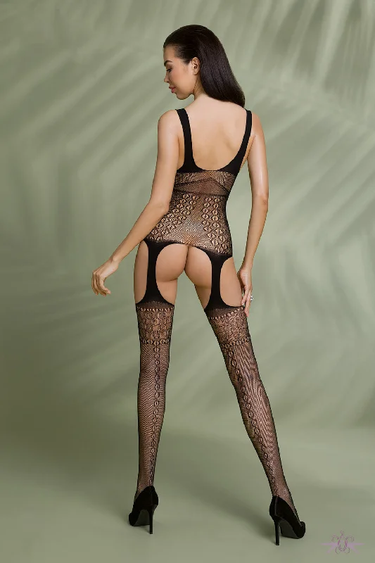 Weekend Deal Passion Eco Melissa Black Crotchless Bodystocking