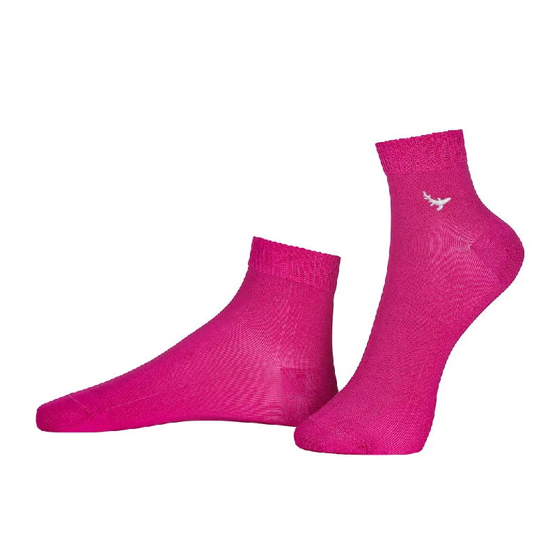 Discount Mania Pink Party Bamboo Socks