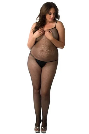Super Sale Plus Small Talk Crotchless Bodystocking