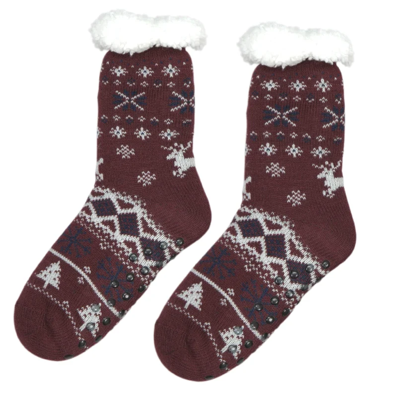 Weekend Offers That Shine Reindeer Love Slipper Socks