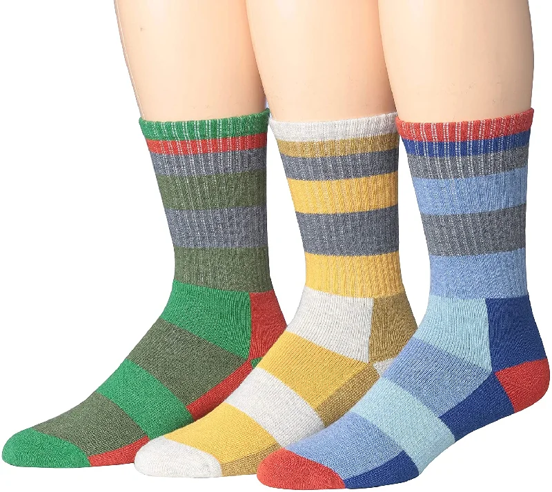 Bright Green/Yellow/Blue Color Block & Stripe