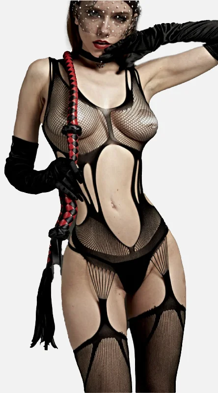 Great Deal Sheer Suspender Bodystocking
