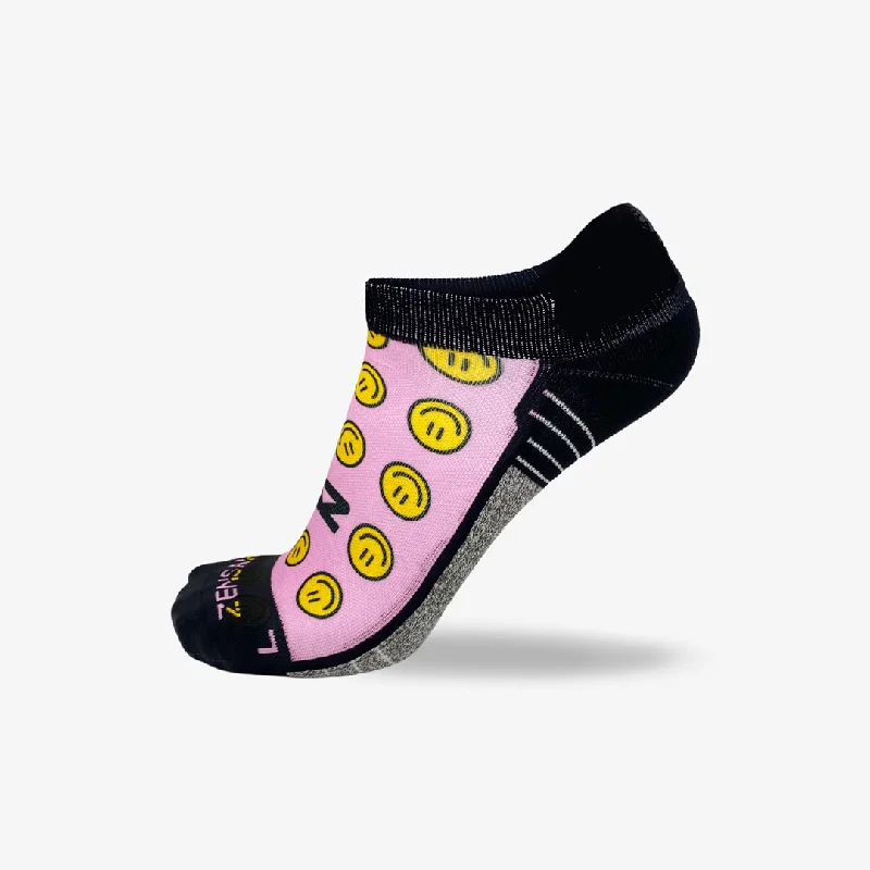 Your Weekend, Your Savings Smiley Faces Running Socks (No Show)