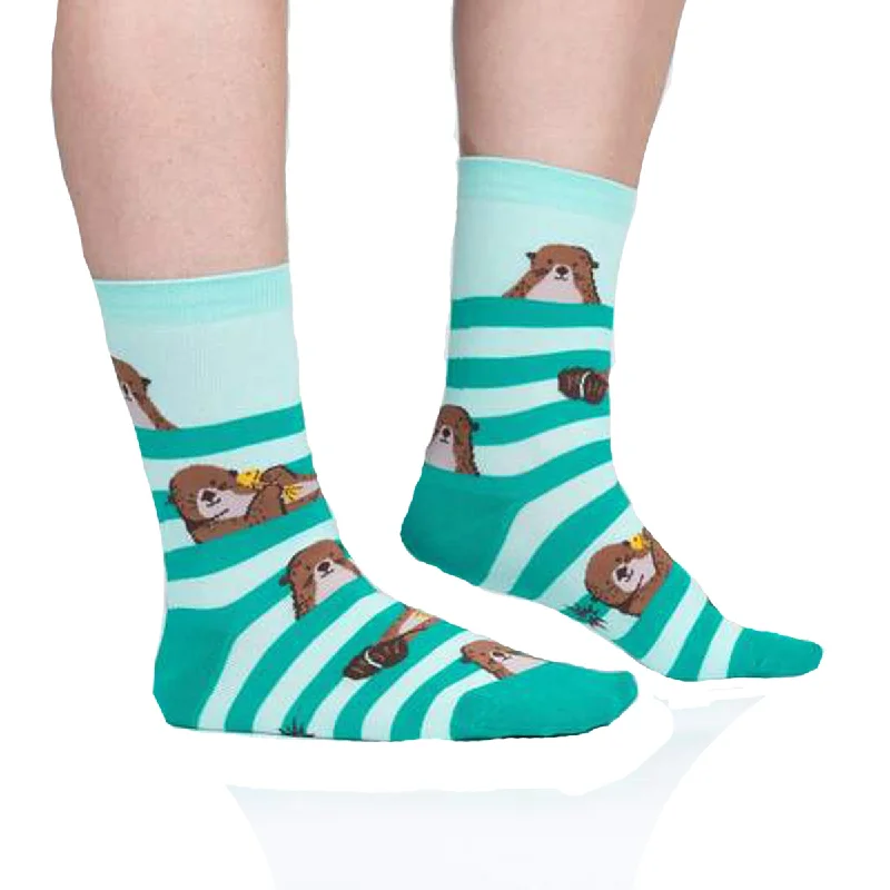 Weekend Savings Spectacular Sock It To Me Women's Crew Socks - My Otter Foot