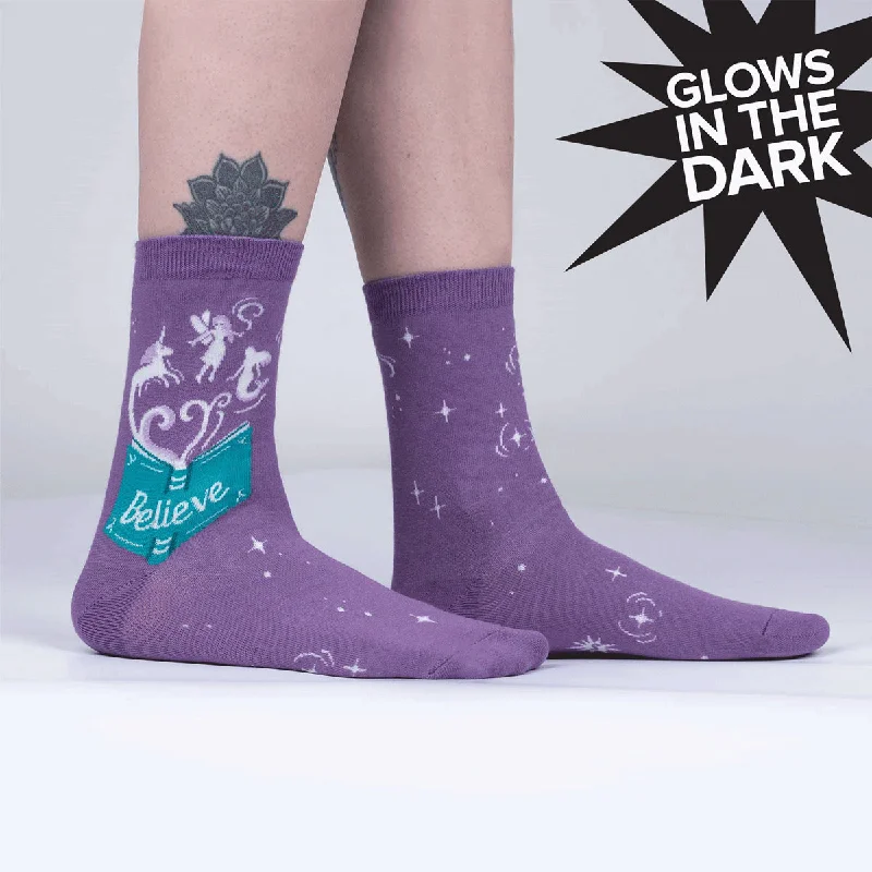 Savings Galore Sock It To Me Women's Crew Socks - Neverending Story
